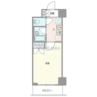 BluRock秋葉原【7階】の間取り