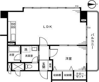 PISO池袋【5階】の間取り