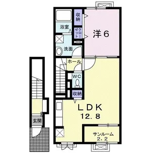 パルテンツァ【2階】の間取り