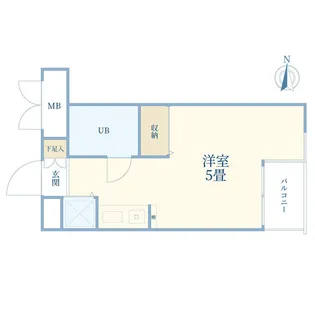 トップ成増第二【4階】の間取り