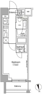 ザ・パークハビオ高円寺レジデンス【4階】の間取り