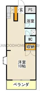 メゾン新栄III【2階】の間取り