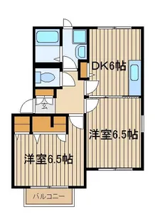リビオンスリーM【1階】の間取り