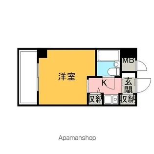 メイクスI八幡【2階】の間取り