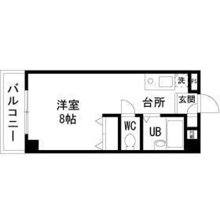 グランドール百瀬【2階】の間取り