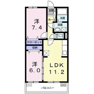 サンメゾン【3階】の間取り