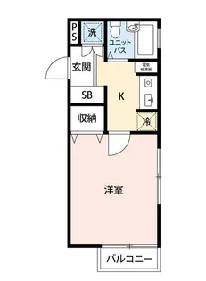 マイナビSTAYパレス東船橋East(アーバン駿河台)【3階】の間取り