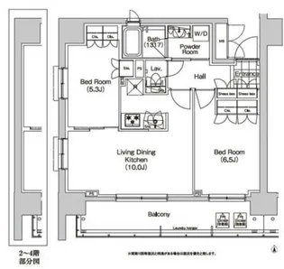 コンフォリア秋葉原EAST【4階】の間取り