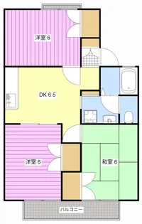 清風荘 A【1階】の間取り