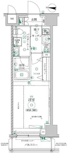 レアライズ清澄白河【1階】の間取り