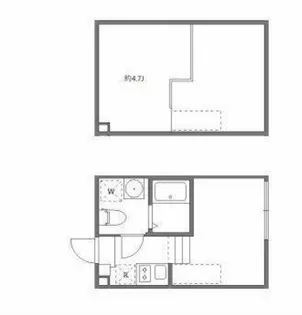 ブリスガーデン【2階】の間取り