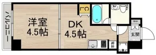インプルーブ三宮イースト【4階】の間取り