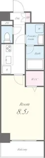 ディ・アミカル【2階】の間取り