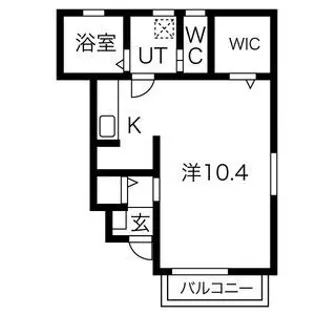 アドラシオンII C棟【1階】の間取り