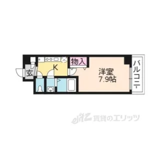 アドバンス京都烏丸グルーブ【2階】の間取り