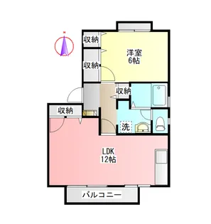 アネックス楓【1階】の間取り