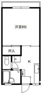 アンシャンブル姉崎【1階】の間取り