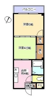 スライブハイツ【2階】の間取り