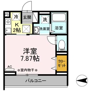 Comfort yuuya【1階】の間取り