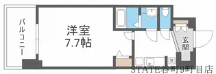 アドバンス大阪城シュアーヴ【2階】の間取り