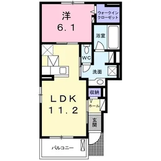 エテルノ カーサ【1階】の間取り