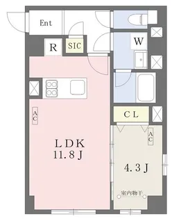 グランジット本郷壱岐坂【2階】の間取り