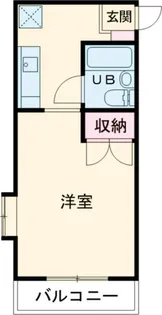 アルビオンシティ立川【3階】の間取り