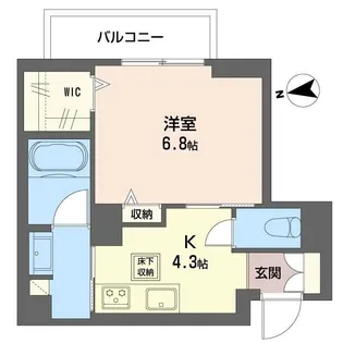 Forena【1階】の間取り