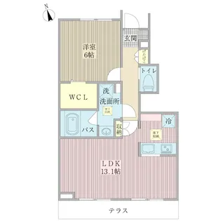 ティグリス【1階】の間取り