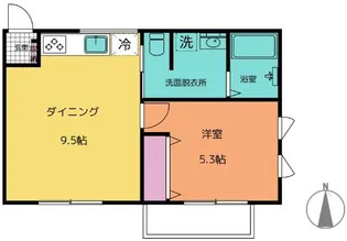 メゾンえん【2階】の間取り