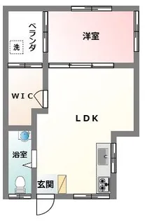 仮)首里赤田町貸間【2階】の間取り