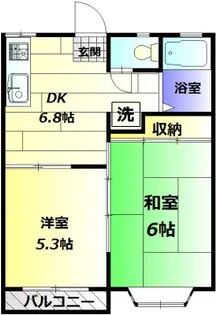 ディザイヤーコダマ【2階】の間取り