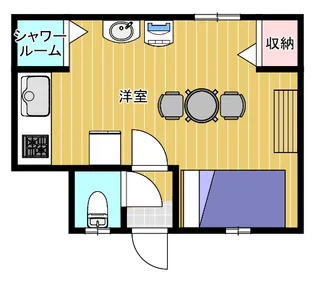 本町ハイツ【2階】の間取り