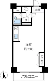 ライオンズマンション西荻第2【12階】の間取り