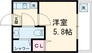 メゾン・ド・プレテ【1階】の間取り