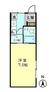 須山ビル【3階】の間取り