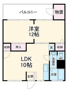 マンション カイゼル【4階】の間取り