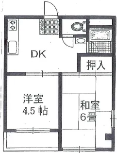 三愛千石ビル【1階】の間取り