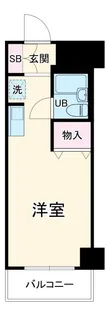 ダイホーステージ武蔵小杉【6階】の間取り