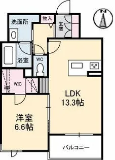 シャーメゾン アリシア【3階】の間取り