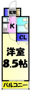 ジェネピア東千葉【5階】の間取り