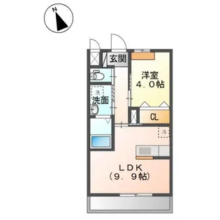 はるる【1階】の間取り