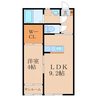 メモリー【1階】の間取り