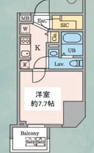 ドゥーエ西大島III【3階】の間取り