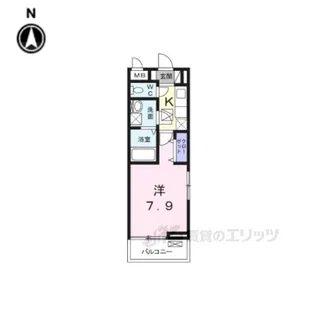 シャルマン昭和町【3階】の間取り