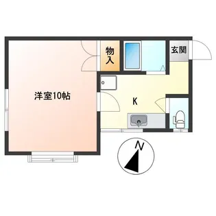 スブラン【1階】の間取り
