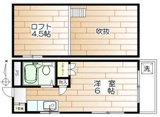 ヒロハイツ【2階】の間取り