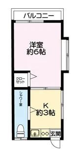 後藤アパート【1階】の間取り