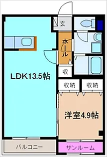 gufo【3階】の間取り