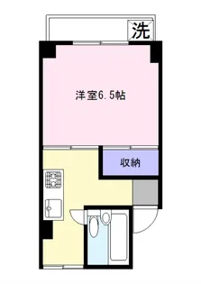 シルクハイツA【3階】の間取り